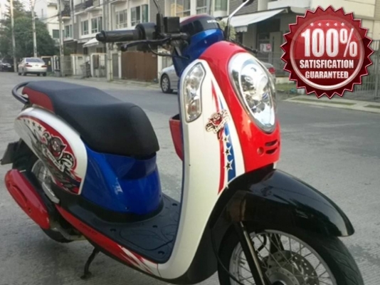 (ขายแล้วค่ะ) 8 เดือน All New Scoopy-I 2012 โฉมใหม่ ไร้รอยล้ม ขาว แดง ราคา บาท