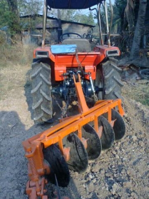 ขายแทรกเตอร์คูโบต้า L1- 24  แรง 2 เพลา ผาล5ใบมีดดันหน้าและโรตารี..1.4ม.