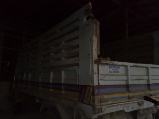 สวยพร้อมใช้ ขายรถดั้มบรรทุก 6 ล้อ HINO GD 2J เครื่อง 195 แรง ยาง 900 กะบะยาว 4.5 เมตรดั้มเกษตรพวงมาลัยพาเวอร์เบรคทิฟฟี่ทะเบียนเค็มชุดโอนพร้อม