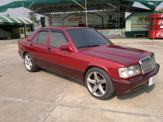 ขายเบนซ์ 190E วางเครื่องTOYOTA 1j เกียร์ออโต้+แก๊สLPGถูกๆด่วนครับ
