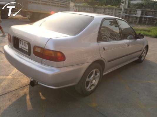 ขายCiViC 93 เครื่องB16A i-VTEC เกียร์ออโต้ พ.เพาเวอร์ ท่อเลสทั้งเส้นแก๊สLPG