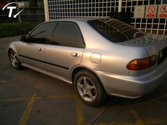 ขายCiViC 93 เครื่องB16A i-VTEC เกียร์ออโต้ พ.เพาเวอร์ ท่อเลสทั้งเส้นแก๊สLPG