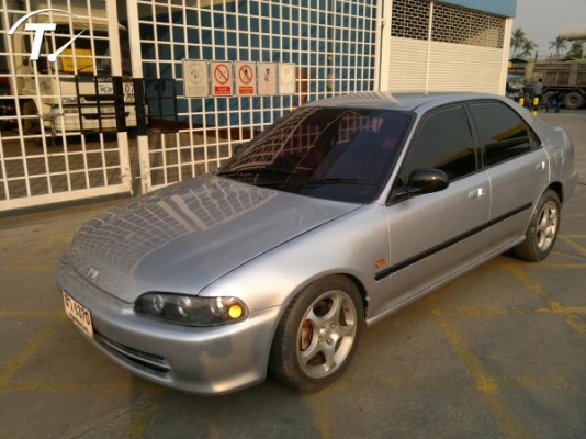 ขายCiViC 93 เครื่องB16A i-VTEC เกียร์ออโต้ พ.เพาเวอร์ ท่อเลสทั้งเส้นแก๊สLPG