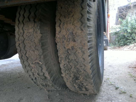 ขายรถ 6 ล้อ ตู้แห้ง 6 ปาน มีลิปไฮโรลิคหลัง กระบะยาว 8 เมตร NISSAN CB80L 165 แรง