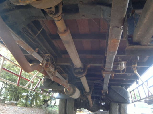 ขายรถ 6 ล้อ ตู้แห้ง 6 ปาน มีลิปไฮโรลิคหลัง กระบะยาว 8 เมตร NISSAN CB80L 165 แรง