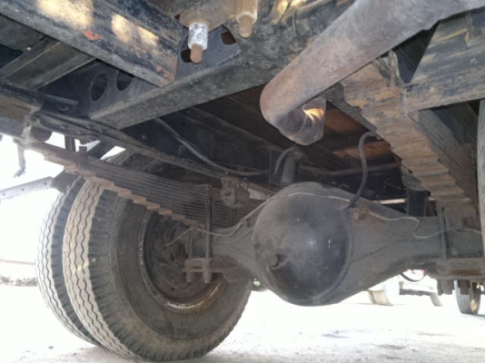 ขายรถ 6 ล้อ ตู้แห้ง 6 ปาน มีลิปไฮโรลิคหลัง กระบะยาว 8 เมตร NISSAN CB80L 165 แรง