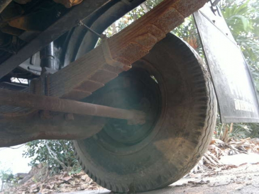 ขายรถ 6 ล้อ ตู้แห้ง 6 ปาน มีลิปไฮโรลิคหลัง กระบะยาว 8 เมตร NISSAN CB80L 165 แรง