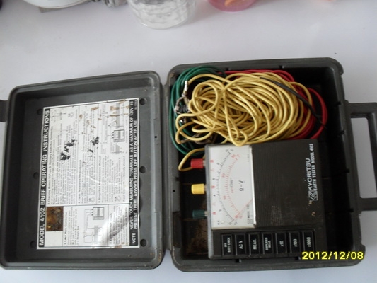 ขายเครื่องวัดค่ากราวด์ (Grounding Test) ยี่ห้อ KYORISU รุ่น 4102.ใช้งานได้ดีมาก