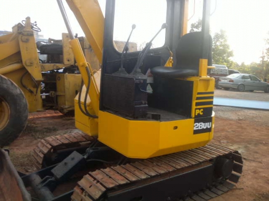 รถแบคโฮ KOMATSU 28UU สนใจติดต่อ 081 - 6079515 รถแบคโฮ KOMATSU 28UU สนใจติดต่อ 081 - 6079515