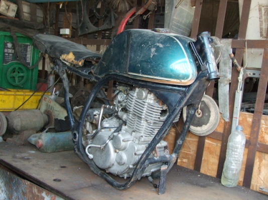 ระเบิด SRV เครื่อง SR400 Inv.หรือขายทั้งคัน