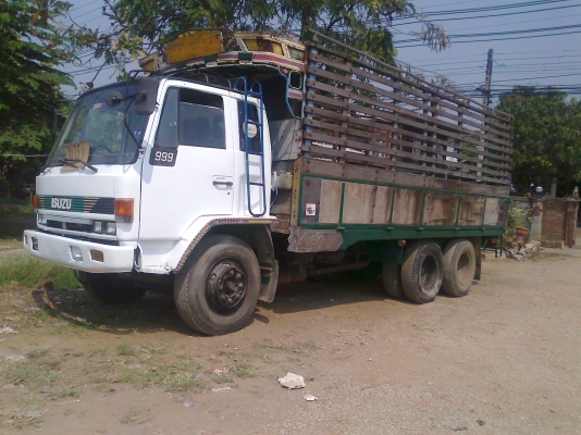 ขายด่วน..รถสิบล้อ ISUZU FVM ปี 36 เครื่องยนต์ 175แรง รถสวย รุ่นประหยัด พร้อมใช้ มีทะเบียนครบ.