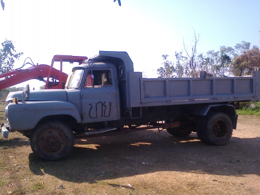 ดั้มหัวยาวTXเดิม ช่วงล่างเดิม ยาว4.2เมตร ทะเบียนแจ้งจอด