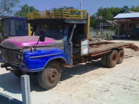 สิบล้อหัวยาวเพลาเดียวหางปลา เครื่อง145 ไม่มีทะเบียน