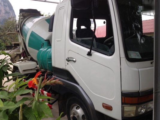 รถโม่ปูนหกล้อยี่ห้อมิตซูบิชิ โม่สวย คัซซีสวย ยางเต็มค่ะ รถโม่ปูนหกล้อยี่ห้อมิตซูบิชิ โม่สวย คัซซีสวย ยางเต็มค่ะ