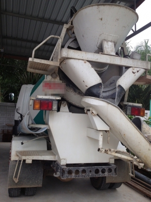 รถโม่ปูนหกล้อยี่ห้อมิตซูบิชิ โม่สวย คัซซีสวย ยางเต็มค่ะ รถโม่ปูนหกล้อยี่ห้อมิตซูบิชิ โม่สวย คัซซีสวย ยางเต็มค่ะ