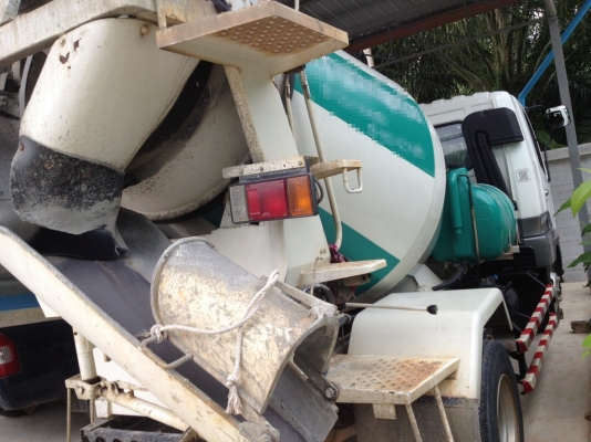 รถโม่ปูนหกล้อยี่ห้อมิตซูบิชิ โม่สวย คัซซีสวย ยางเต็มค่ะ รถโม่ปูนหกล้อยี่ห้อมิตซูบิชิ โม่สวย คัซซีสวย ยางเต็มค่ะ