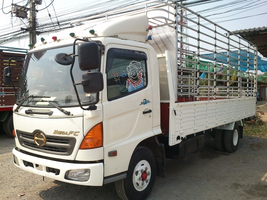 6 ล้อ HINO EURO.2 MEGA FC4J 150 แรงม้า *ยาว 5.50 ม.* รถสวยเดิม+สวยจริง *รถห้างแท้ 100\%*