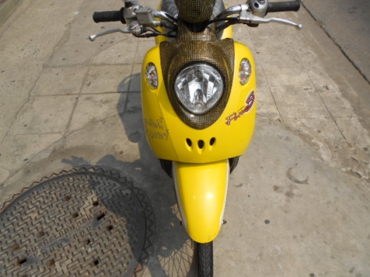 Yamaha-Fino 115cc เครื่องดีครับ สภาพสาวยๆ เคฟล่าแท้ทั้งคัน