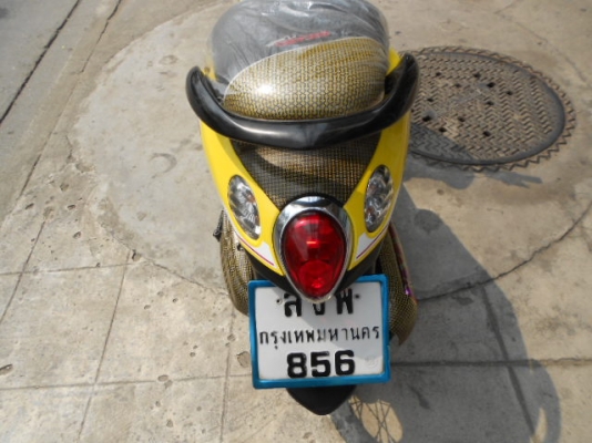 Yamaha-Fino 115cc เครื่องดีครับ สภาพสาวยๆ เคฟล่าแท้ทั้งคัน