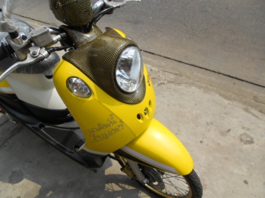 Yamaha-Fino 115cc เครื่องดีครับ สภาพสาวยๆ เคฟล่าแท้ทั้งคัน