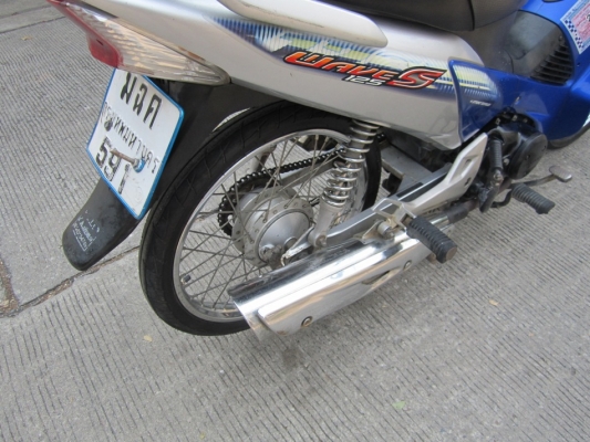 ขายด่วนwave125sไฟเลี้ยวบังลมปี48สตาทมือเครื่องดีเดิมๆชุดโอนครบ