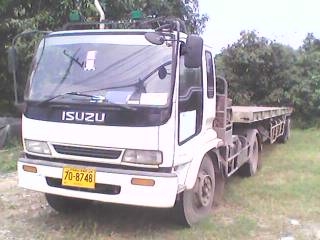 ขาย 6 ล้อ หัวลาก ISUZU DEGA 6HE1 195 แรง + หางพื้นเรี้ยบ 2 เพลา 12 เมตร สวยพร้อมใช้งาน แยกขาย หัวลากราคา 720000 หางพื้นเรียบ 2 เพลา 12 เมตร  350000