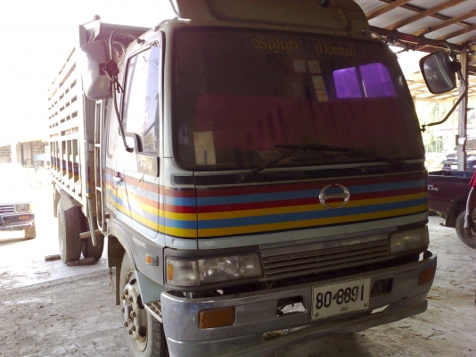 ขายรถ 6 ล้อดั้มบรรทุก HINO GD 2 J เครื่อง JO8C 220 แรงดั้มเกษตรยาง 900 เครื่องดีคัสซีสวยทะเบียนเต็มพวงมาลัยพาเวอร์เบรคทิฟฟี่