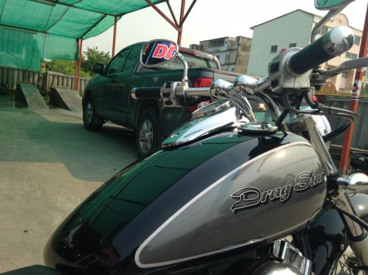 _____ขาย Dragstar400 ปี 98 รถเดิมสวยมาก ดูเลย  68000  ต่อรองได้เเน่นอน +++ นุรังสิต +++