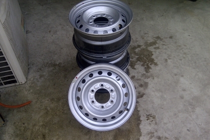 แม็กกะทะเหล็ก R15 ของใหม่ไม่เคยใช้