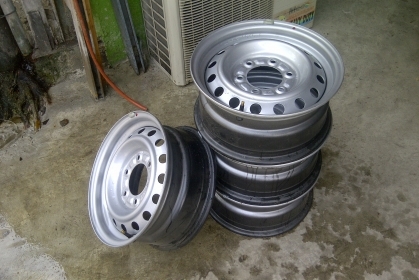 แม็กกะทะเหล็ก R15 ของใหม่ไม่เคยใช้