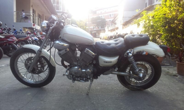 virago XV400 สูบ V แอร์คูล ท่อ sportster ทะเบียนแท้ / GL150 vintage tracker ทะเบียนแท้