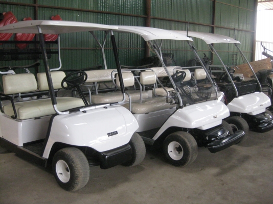 ขายรถกอล์ฟ YAMAHA 2ที่นั่งและ4ที่นั่งพร้อมใช้งาน