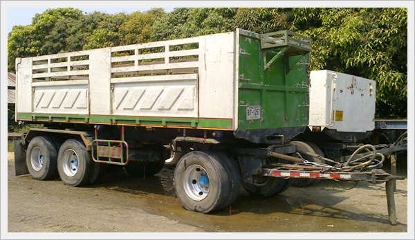 ขายหางพ่วงสามมิตรดัมพ์ สามเพลา ไม่ลงเล่ม ยาว 6.50 เมตร ขายหางพ่วงสามมิตรดัมพ์ สามเพลา ไม่ลงเล่ม ยาว 6.50 เมตร