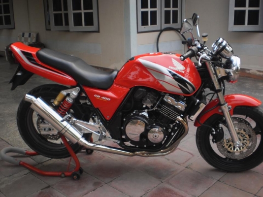 ขาย cb400 ปี 94  ทะเบียน nc31-120xxx (จัดไฟเเนท์ได้)