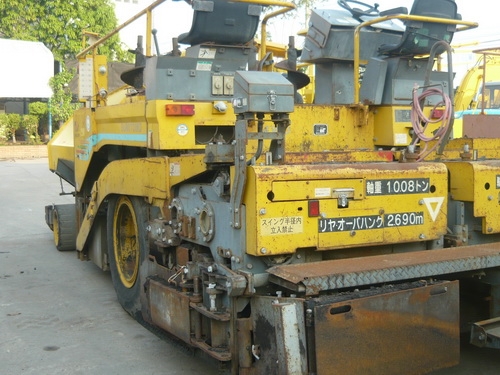 รถปูยาง Sumitomo HA60W-2 (ปูได้ 6 เมตร) รถเก่านอกนำเข้าจากญี่ปุ่น สภาพเดิมๆ พร้อมใช้งาน รถปูยาง Sumitomo HA60W-2 (ปูได้ 6 เมตร) รถเก่านอกนำเข้าจากญี่ปุ่น สภาพเดิมๆ พร้อมใช้งาน