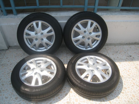 ขายล้อแม็ก Honda Brio 14"x5" 4รู100 et 50 (081-3747940)