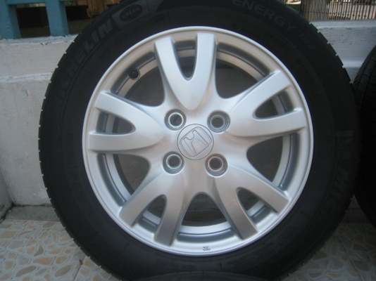 ขายล้อแม็ก Honda Brio 14"x5" 4รู100 et 50 (081-3747940)