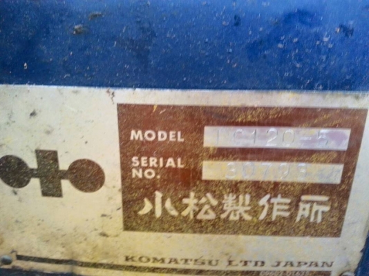 ขายแบคโค KOMATSU PC120-5 เครื่องเดิม ปั๊มเดิม เอวแน่น ไฟฟ้าเต็ม แอร์เย็นบูมอาร์มยาวพิเศษ เล่มทะเบียนพร้อมโอน สนใจโทร 090-8588220คุณนะ 093-3258446คุณบิว ID:narong498 หรือเข้าดูสินค้าอื่นๆได้ที่ www.truck.in.th/498 หรือเพจFacebook ณรงค์ ซื้อขายรถมือสอง (เว็