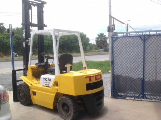 ขายรถฟอร์คลิฟต์ TCM รุ่น FVD30z7  มือสองญี่ปุ่น ไม่เคยใช้งานในไทย