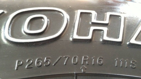 ขายยาง Yokohama 265 x 70 x 16 AT ขายยาง Yokohama 265 x 70 x 16 AT