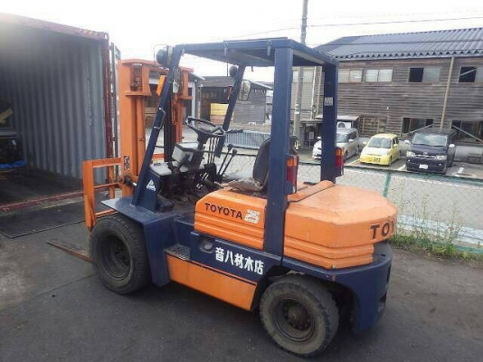 TOYOTA 5FG25 รถเก่าญี่ปุ่น งาฮิ้งฟอล์ค   กระดก-เท งาได้