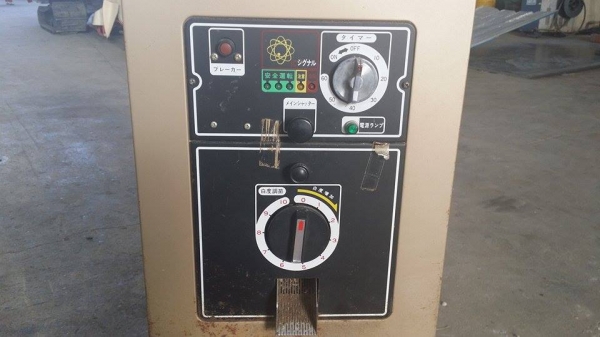 เครื่องขัดข้าวขาวเก่าญี่ปุ่น MITSUBISHI รุ่น MSR-400 สภาพดีเครื่องพร้อมใช้งาน