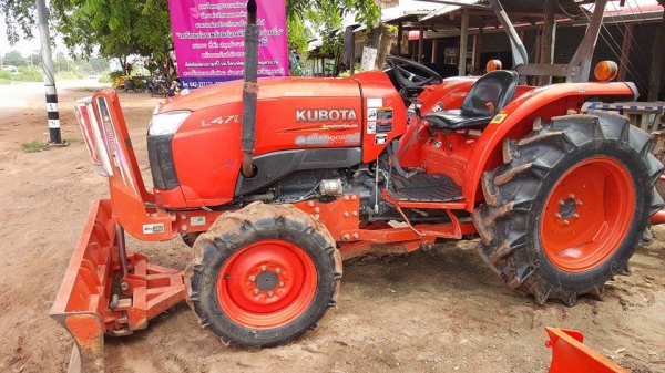 ขายถูกL4708DT+ผานพรวน+ใบมีดดันดิน รถสวยเดิมๆ 435,000