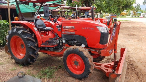 ขายถูกL4708DT+ผานพรวน+ใบมีดดันดิน รถสวยเดิมๆ 435,000