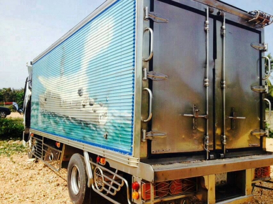 หกล้อ HiNO FC 4 j 145 ปี42 บรรทุกตู้แห้ง ยาว5.50ม สภาพดีสวยพร้อมใช้งาน ทะเบียนพร้อมโอน ราคา 580,000 ราคานี้ขับส่งถึงบ้าน นะครับ