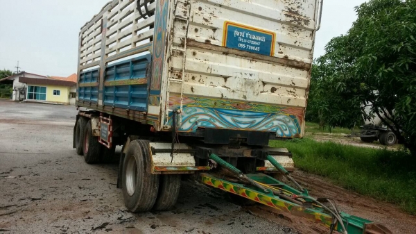 ลูกพ่วงสามเพลาดั้ม7เมตร ลูกพ่วงสามเพลาดั้ม7เมตร