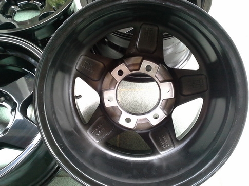 ล้อใหม่ ลายแบรดเลย์ 6/139 ขอบ16*8 ET-25 สวยๆ 1ชุด