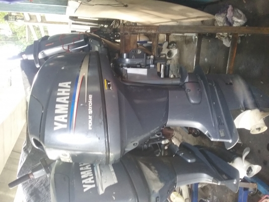 ขายเครื่องเรือ yamaha 30/40/50hp fourstroke มือสองจากญี่ปุ่น