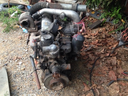 ขายเครื่องมิชซู6d16เครื่องพังเสื้อทะทุมีใบคุมเครื่องขายแบบถุกๆแค่เทอร์โบก็คุ้มแล้