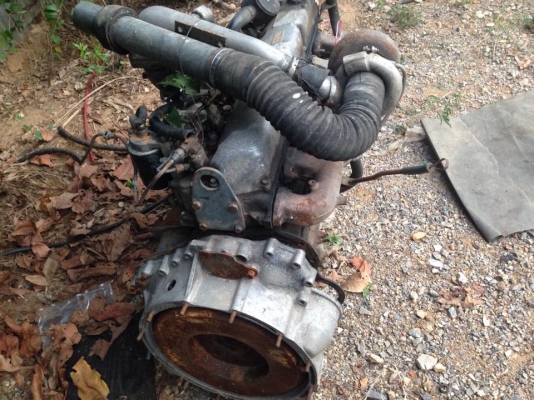 ขายเครื่องมิชซู6d16เครื่องพังเสื้อทะทุมีใบคุมเครื่องขายแบบถุกๆแค่เทอร์โบก็คุ้มแล้